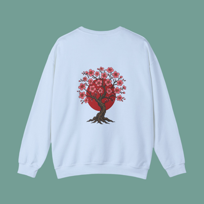 Seefor Sakura Embroidered Heavy Sweatshirt