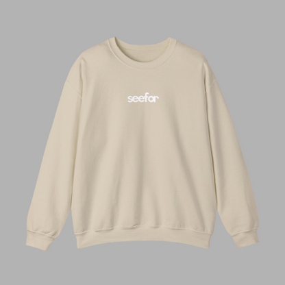 Seefor Sakura Embroidered Heavy Sweatshirt